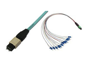Cordon de brassage à fibre optique / Jarretière optique MPO, monomode ou multimode